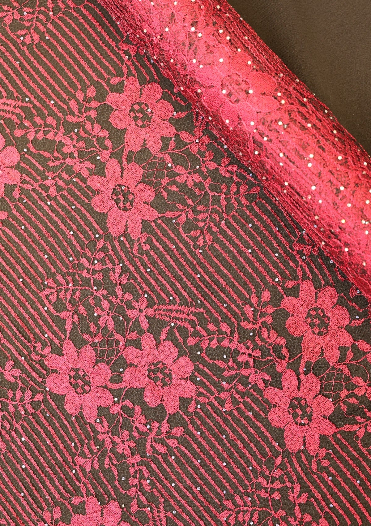 Chantilly Lace With Stone Work - FCE#442