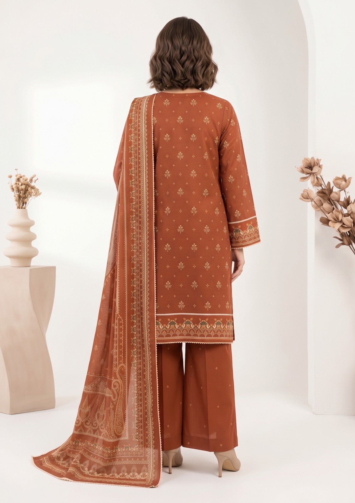 Bana Dora Linen - RB26#15 - RUST