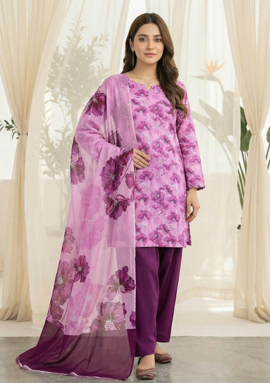R Prints Lawn 26 Volume 3 - D#38 - Pink