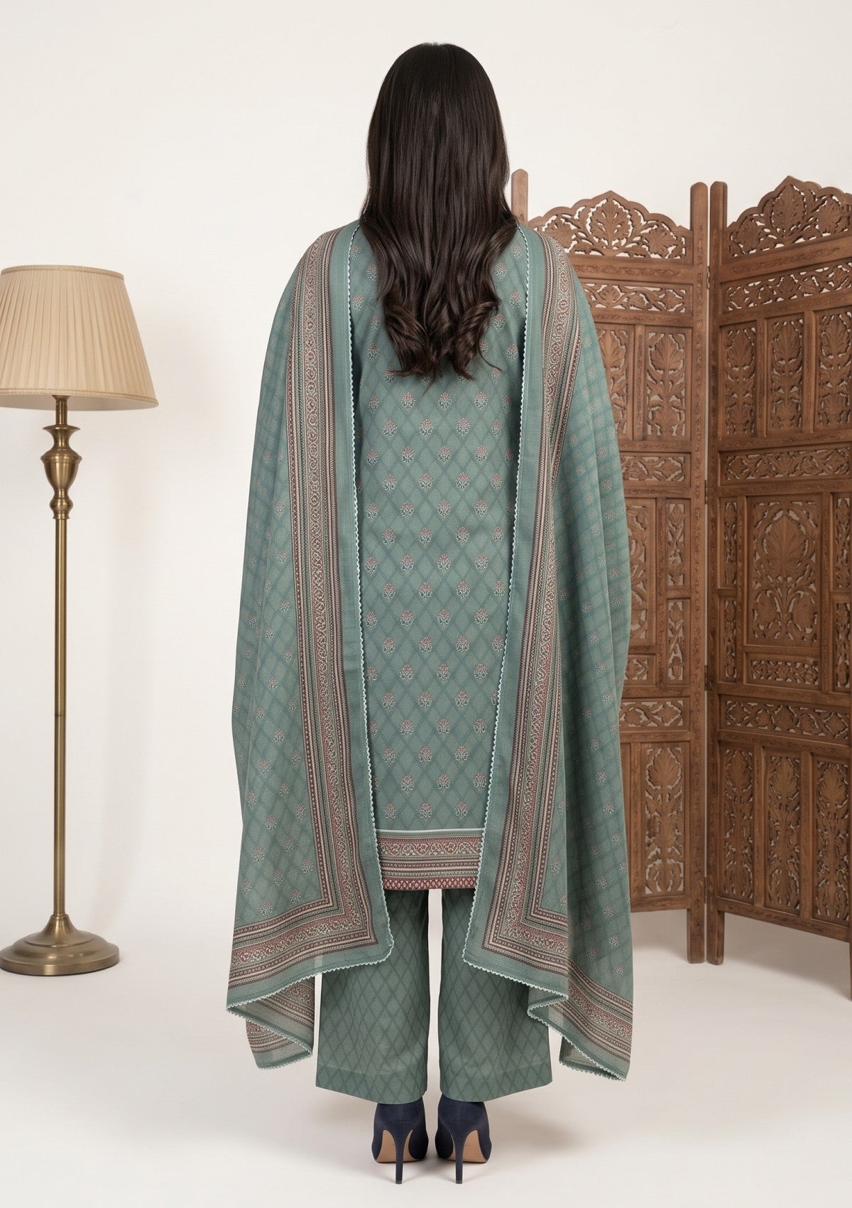 Bana Dora Linen - RB26#07 - L GREEN
