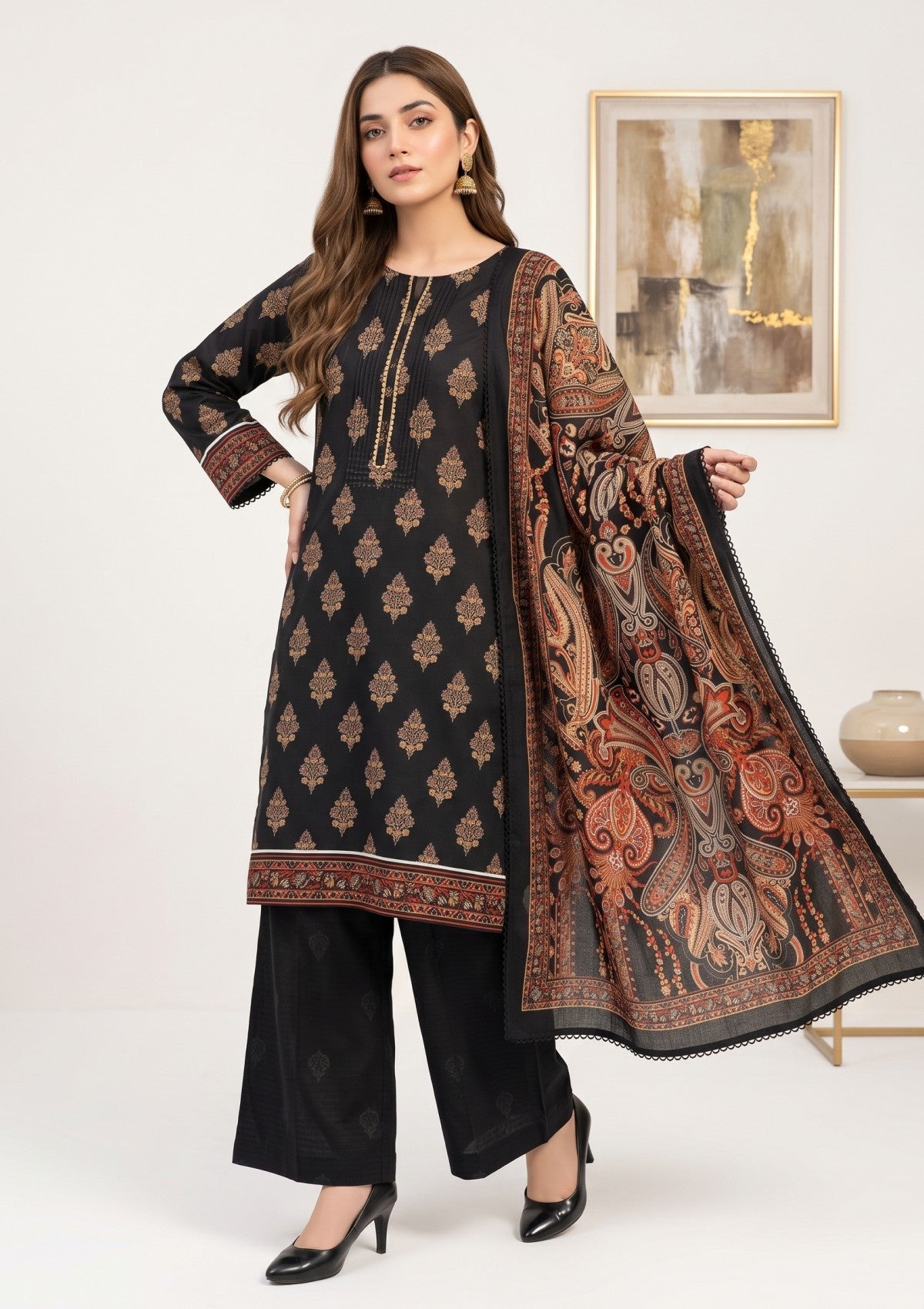Bana Dora Linen - RB26#16 - BLACK