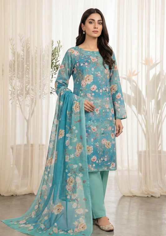 R Prints Lawn 26 Volume 3 - D#27 - S Green