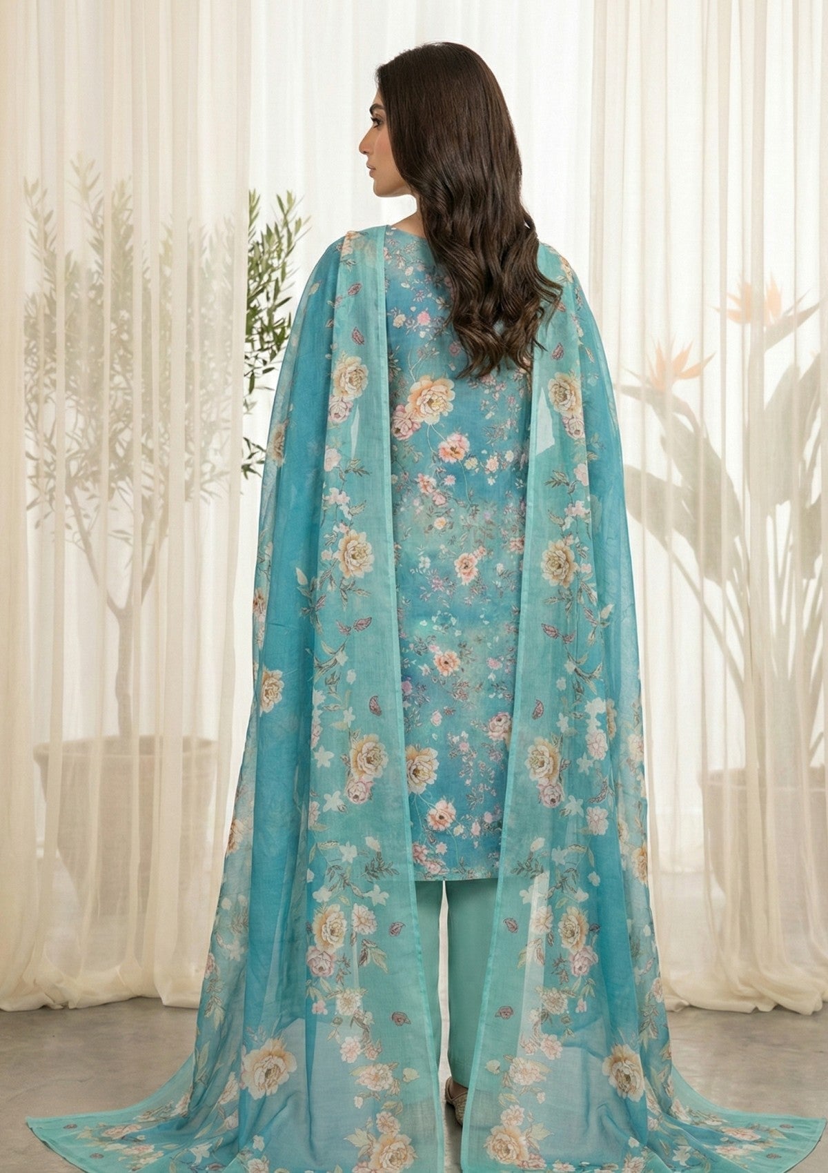 R Prints Lawn 26 Volume 3 - D#27 - S Green