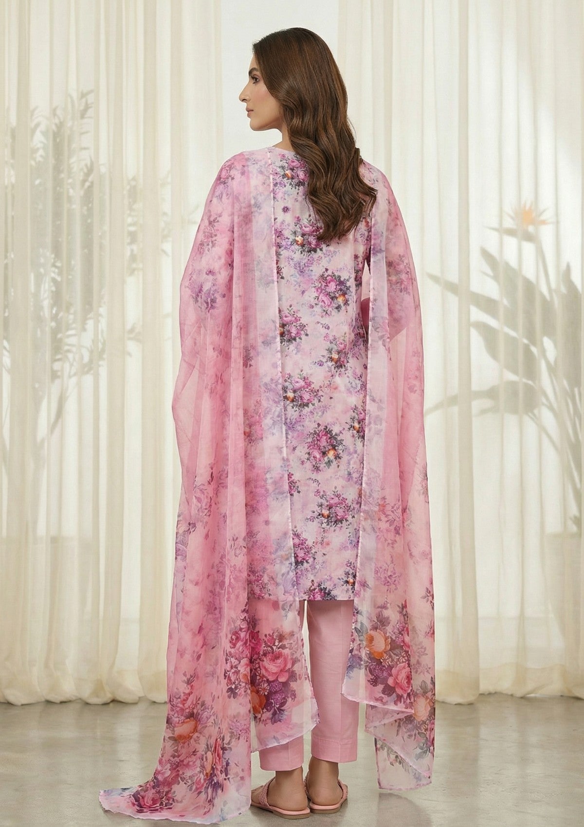 R Prints Lawn 26 Volume 3 - D#40 - Pink