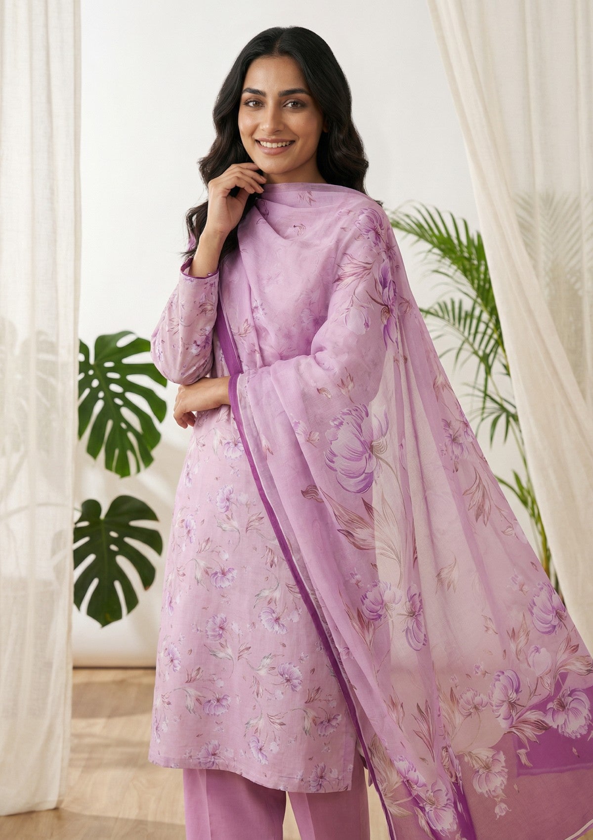 R Prints Lawn 26 Volume 3 - D#15 - LT Pink