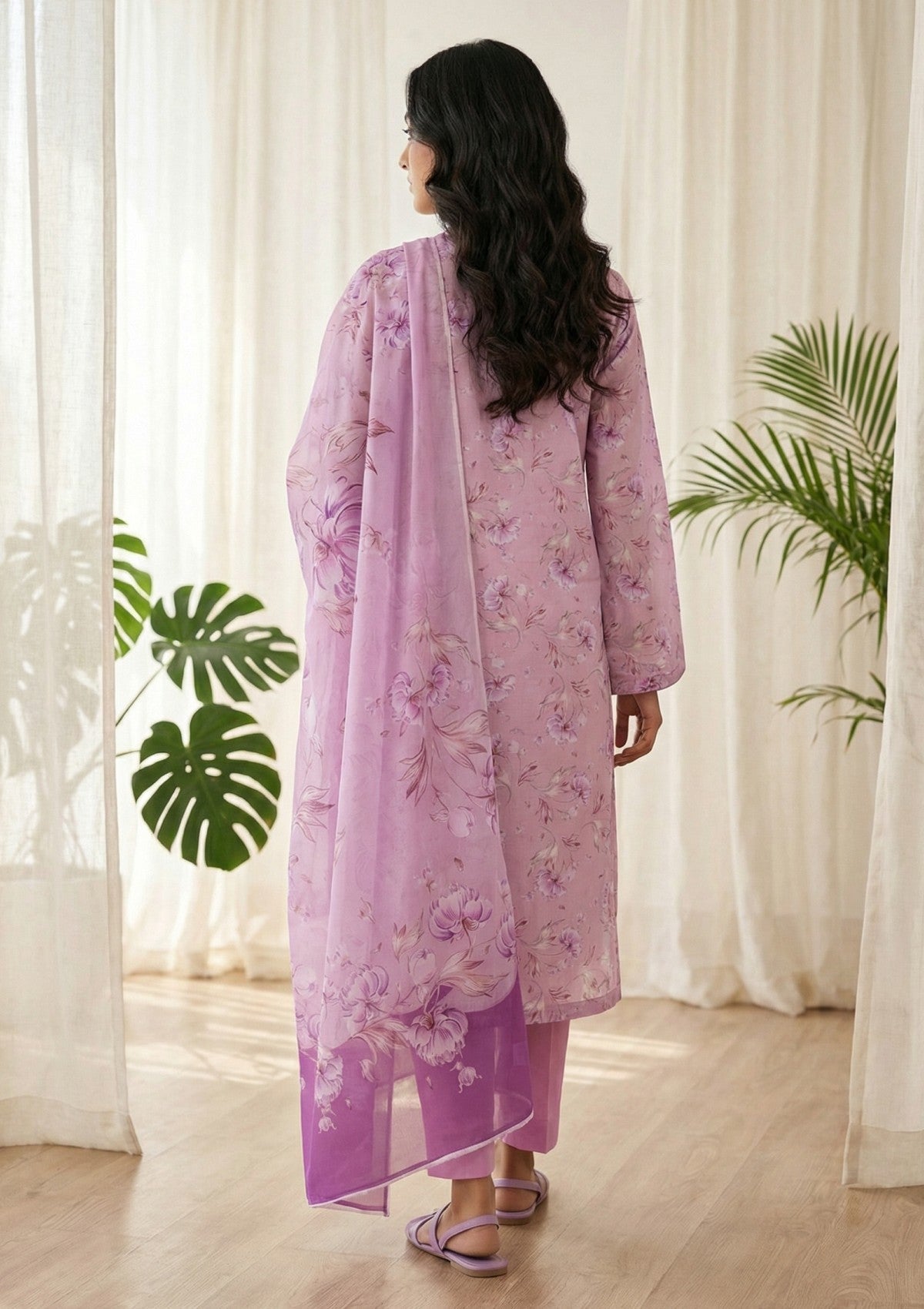 R Prints Lawn 26 Volume 3 - D#15 - LT Pink