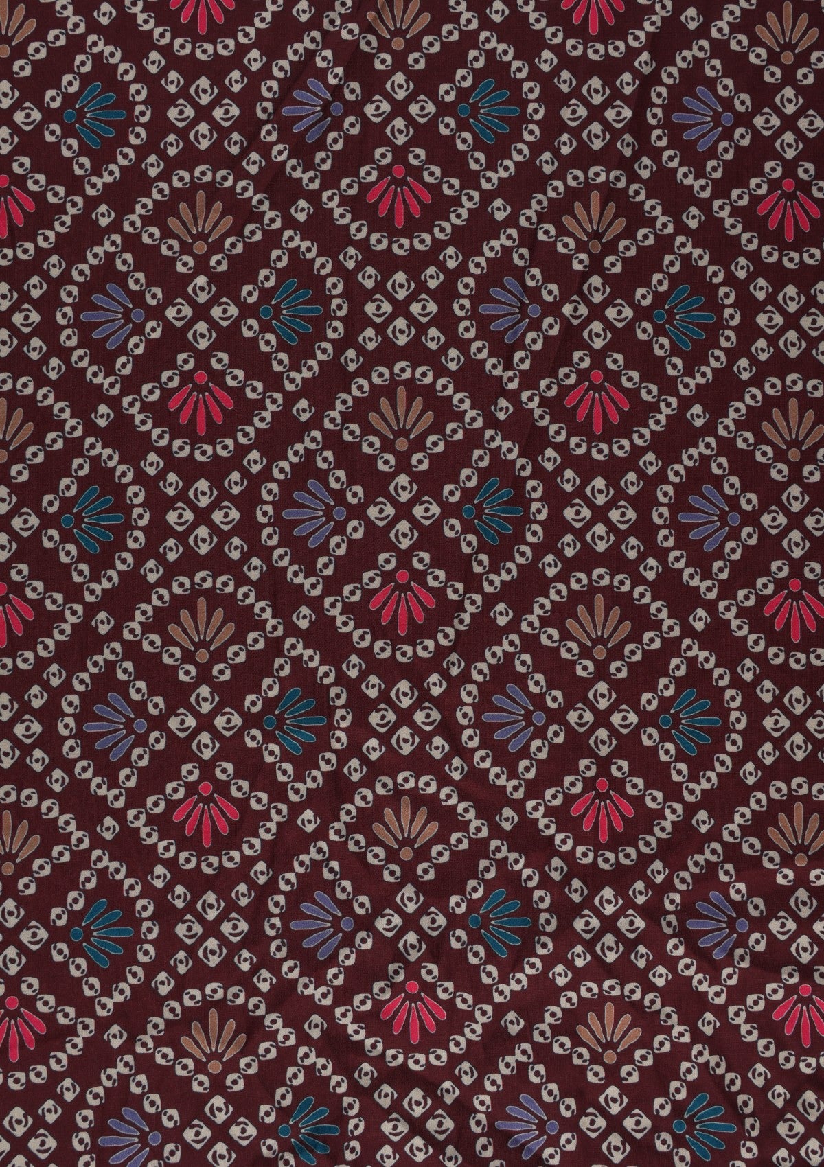 Maroon - Digital Printed - Shamoz Silk Formals 26