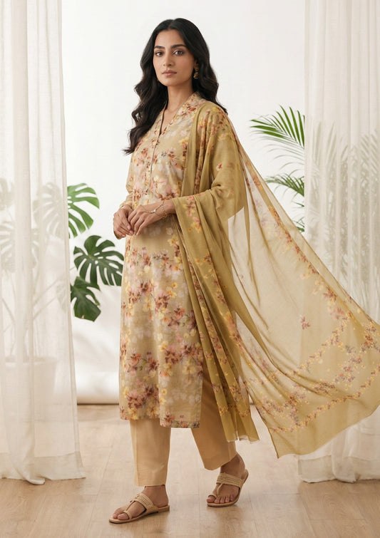 R Prints Lawn 26 Volume 3 - D#22 - L Brown