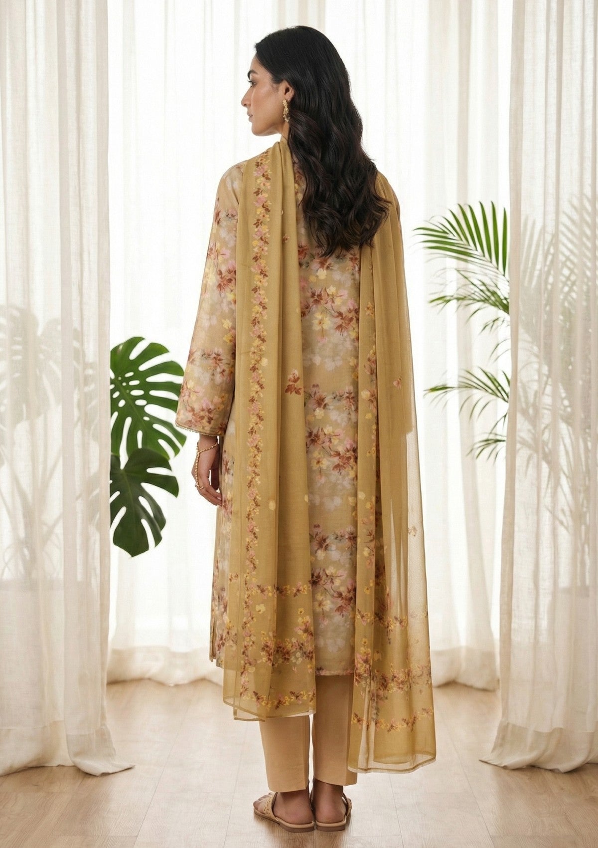 R Prints Lawn 26 Volume 3 - D#22 - L Brown