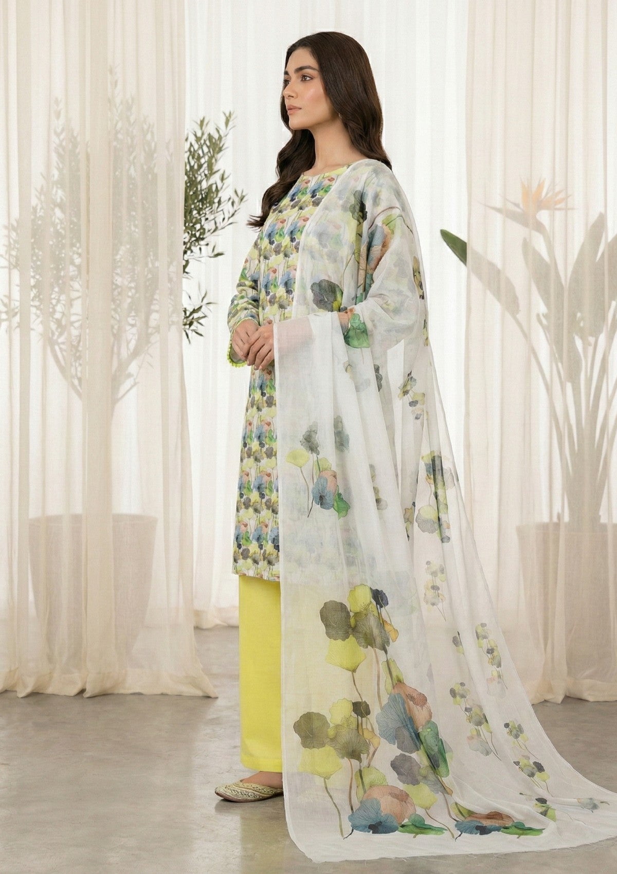 R Prints Lawn 26 Volume 3 - D#31 - Yellow