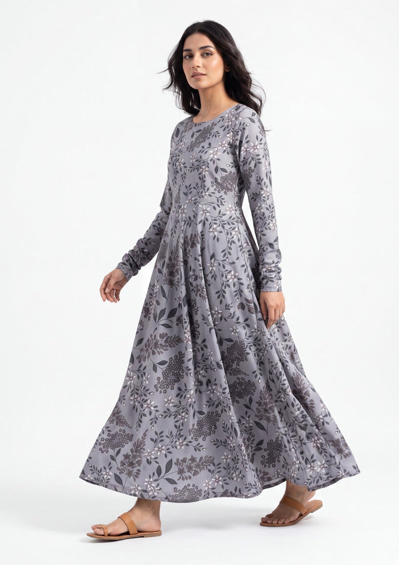 L Grey - Digital Printed - Shamoz Silk Formals 26