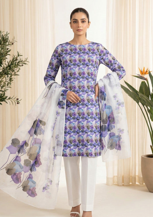 R Prints Lawn 26 Volume 3 - D#31 - Purple