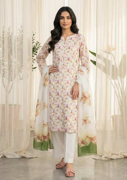 R Prints Lawn 26 Volume 3 - D#39 - G White