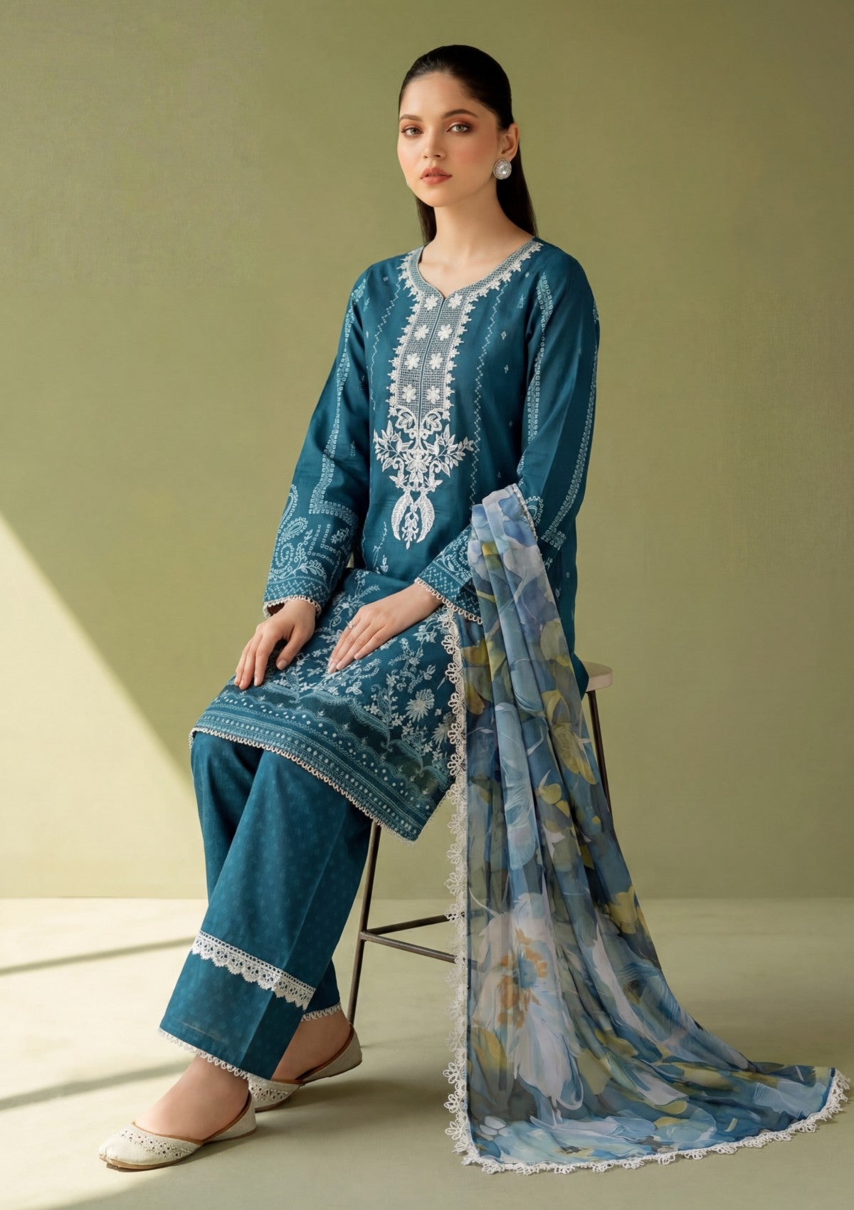 D#01 - ELECTRIC BLUE - Aireen Lawn 26