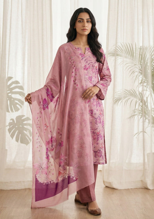R Prints Lawn 26 Volume 3 - D#13 - T Pink