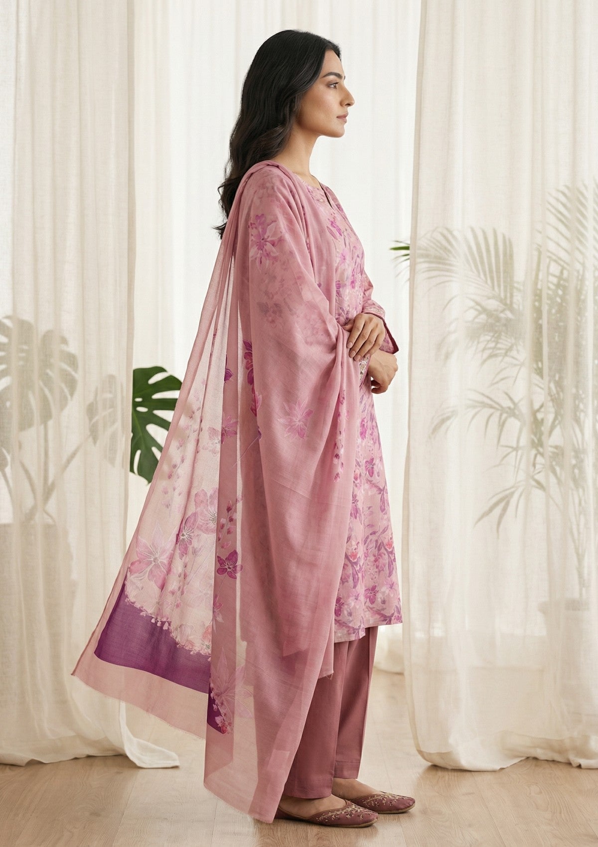 R Prints Lawn 26 Volume 3 - D#13 - T Pink