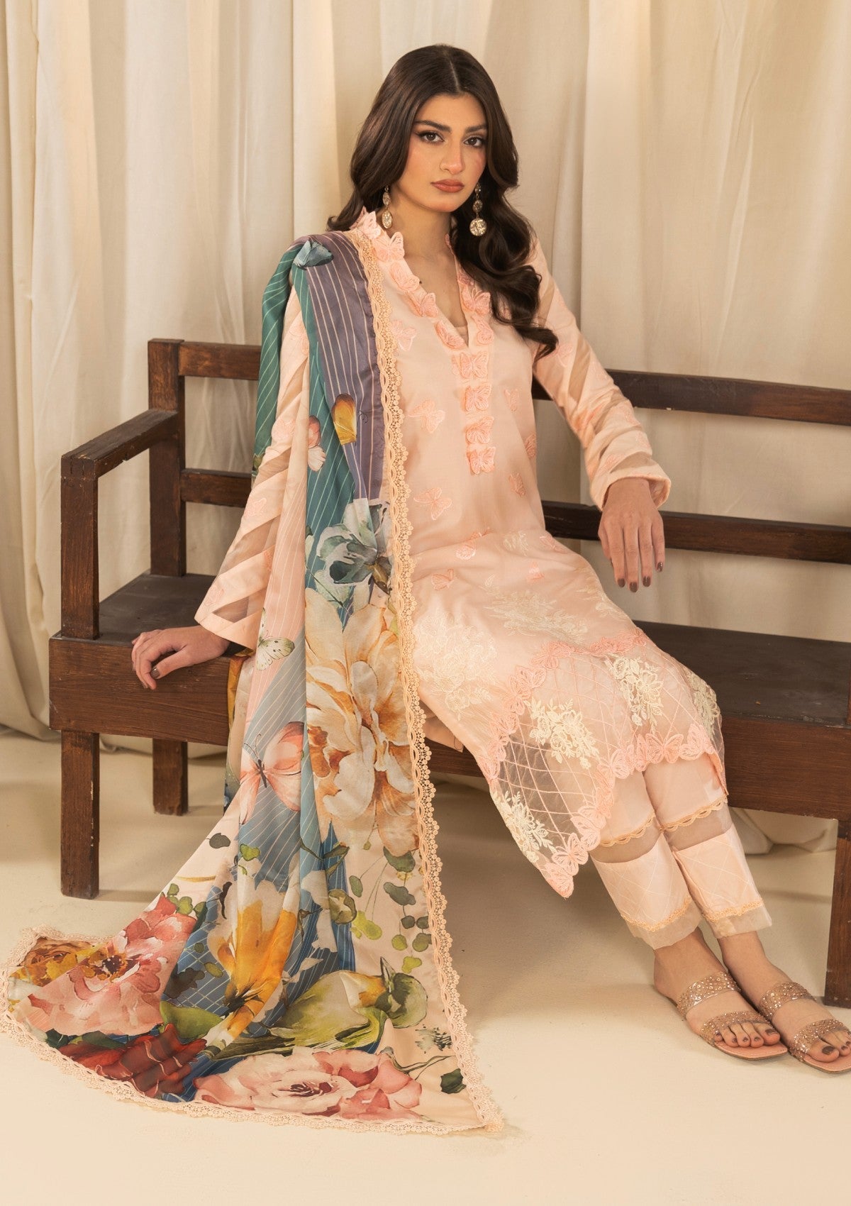 RSA#02 - 3 pc - Embroidered - Spring Affairs 25 - Lawn