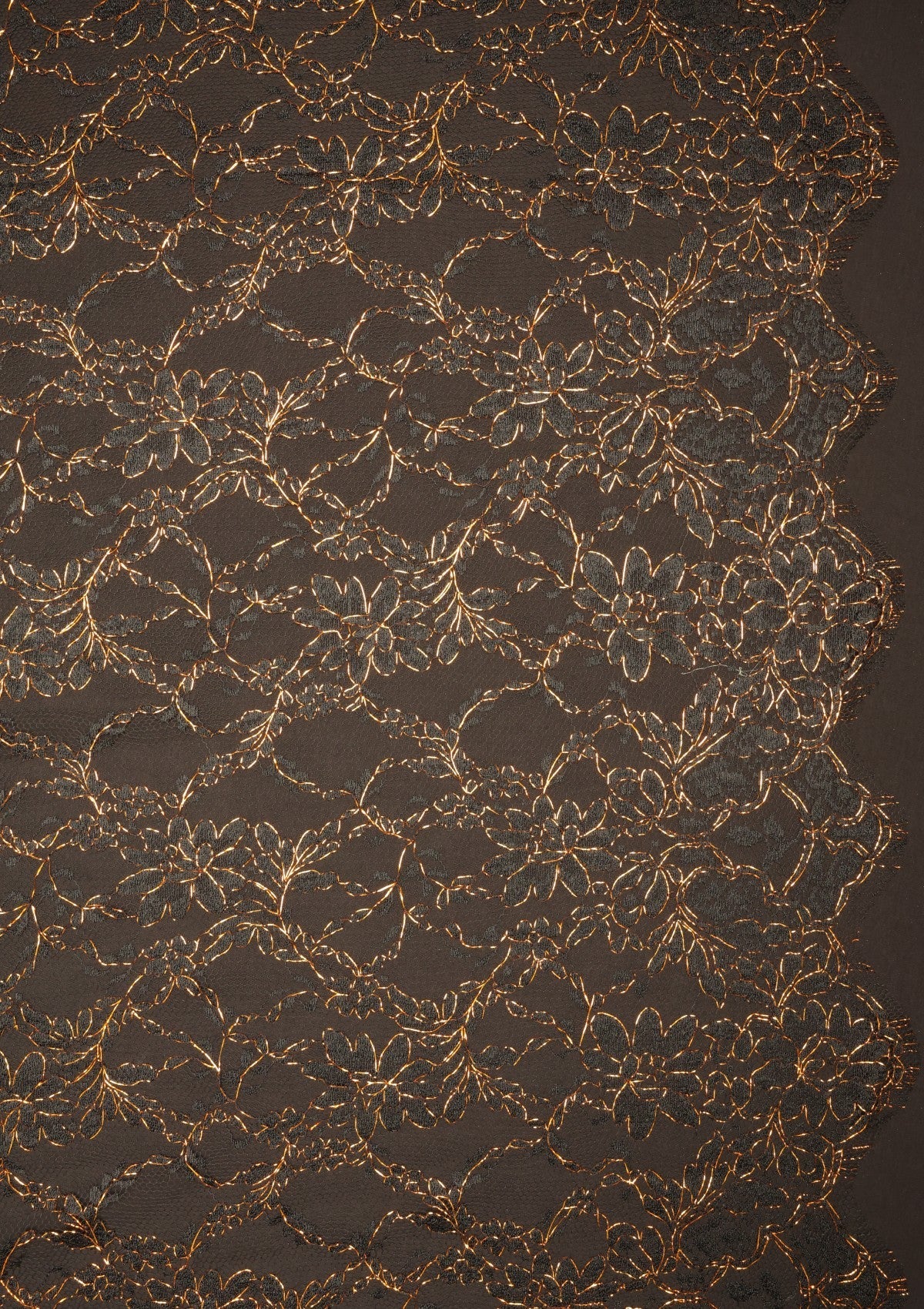 French Resham Lurex Chantilly Lace - ASPL#90