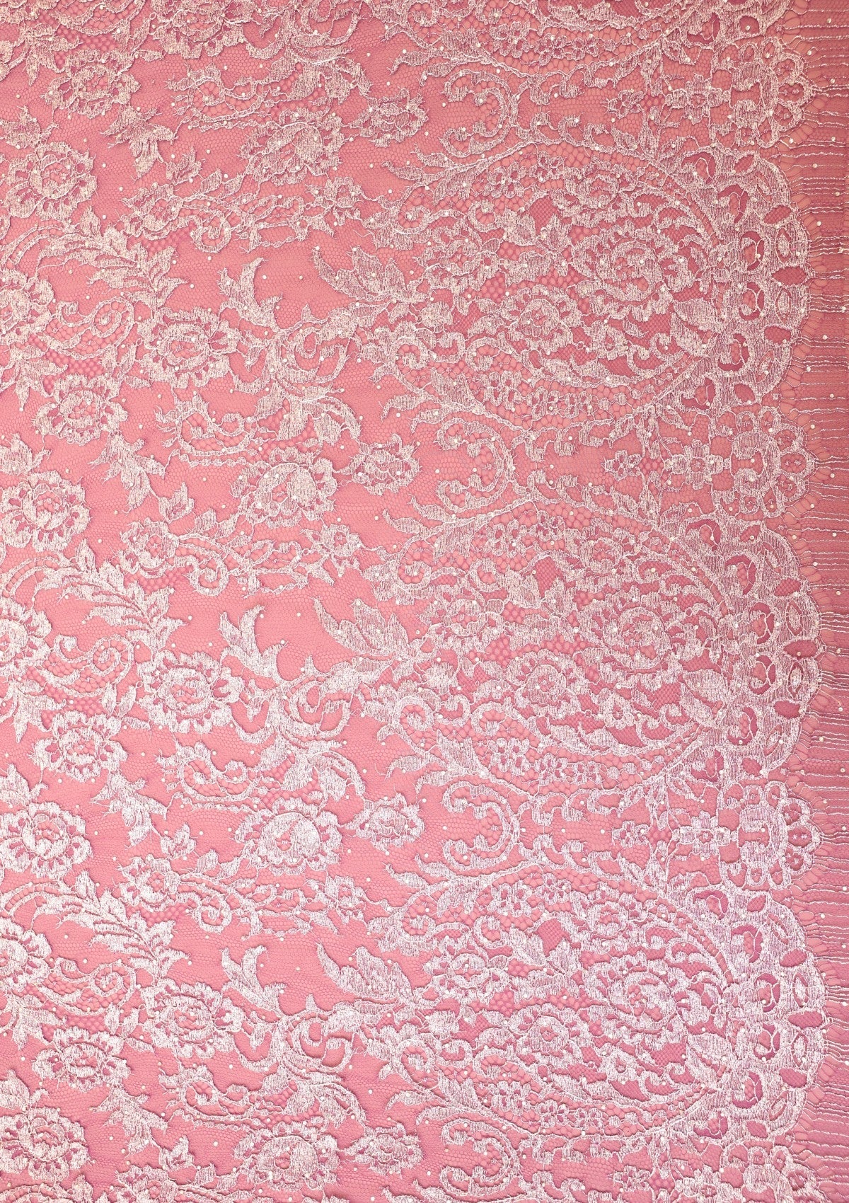 Chantilly Lace With Stone Work - FCE#444