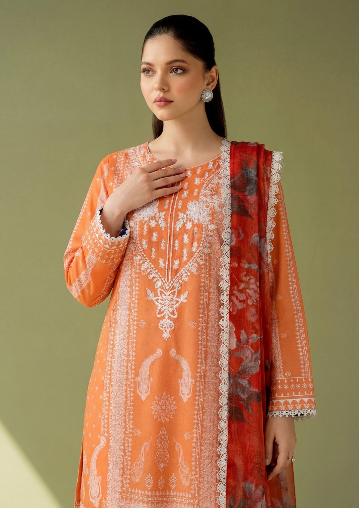 D#02 - MID ORANGE - Aireen Lawn 26