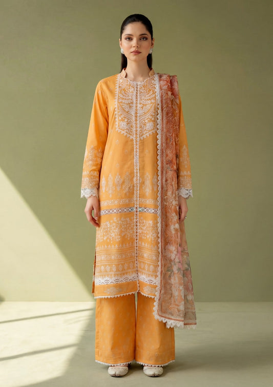 D#03 - BRIGHT ORANGE - Aireen Lawn 26