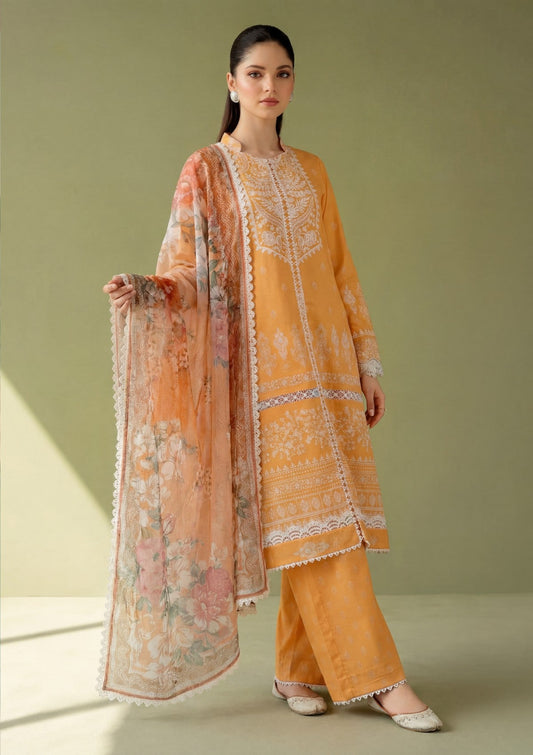 D#03 - BRIGHT ORANGE - Aireen Lawn 26