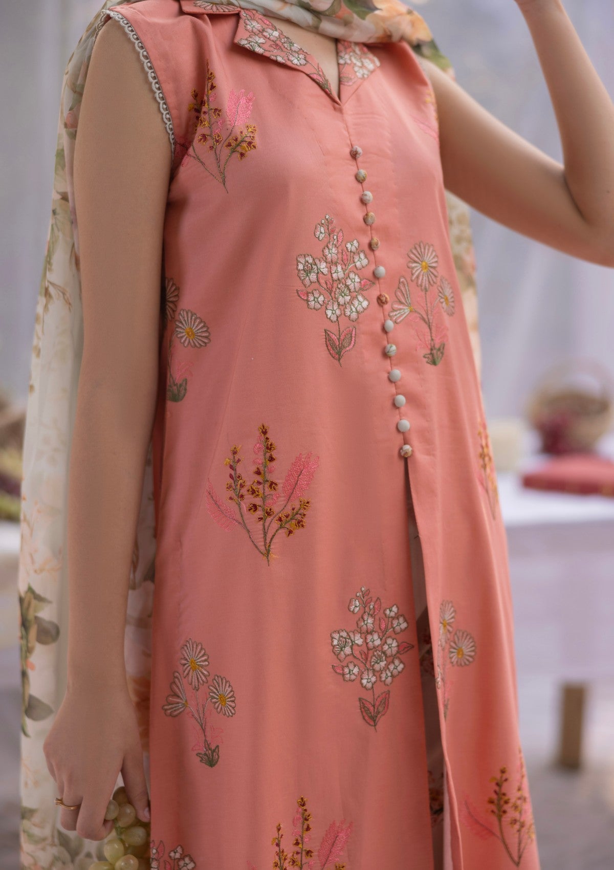 RM#11 - 3 pc - Embroidered - Muse Era - Luxury Lawn 25