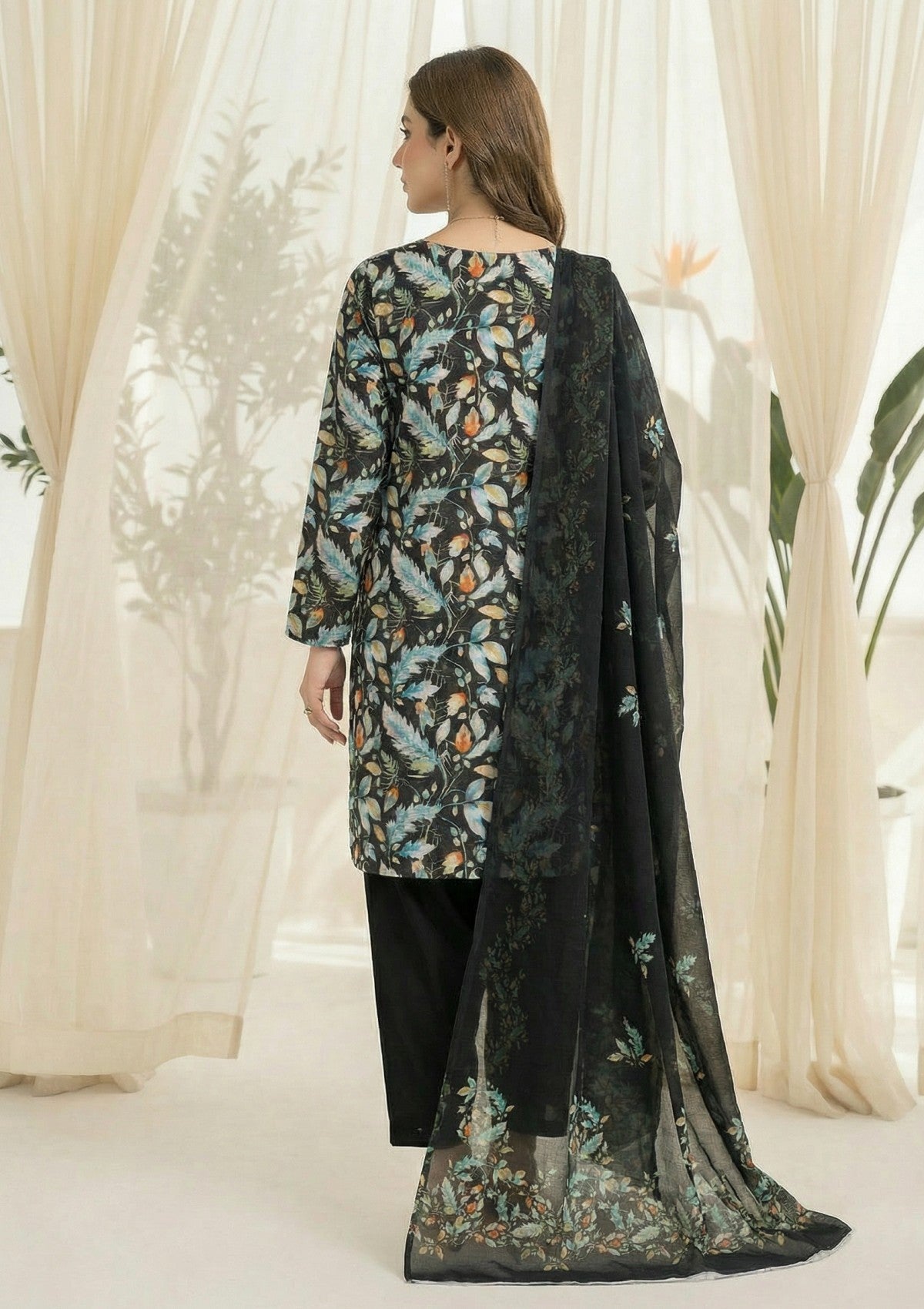 R Prints Lawn 26 Volume 3 - D#21 - Black