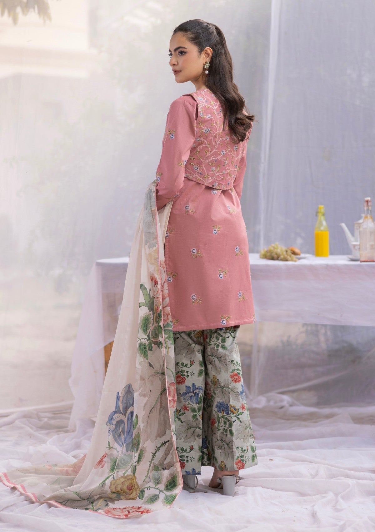 RM#13 - 3 pc - Embroidered - Muse Era - Luxury Lawn 25