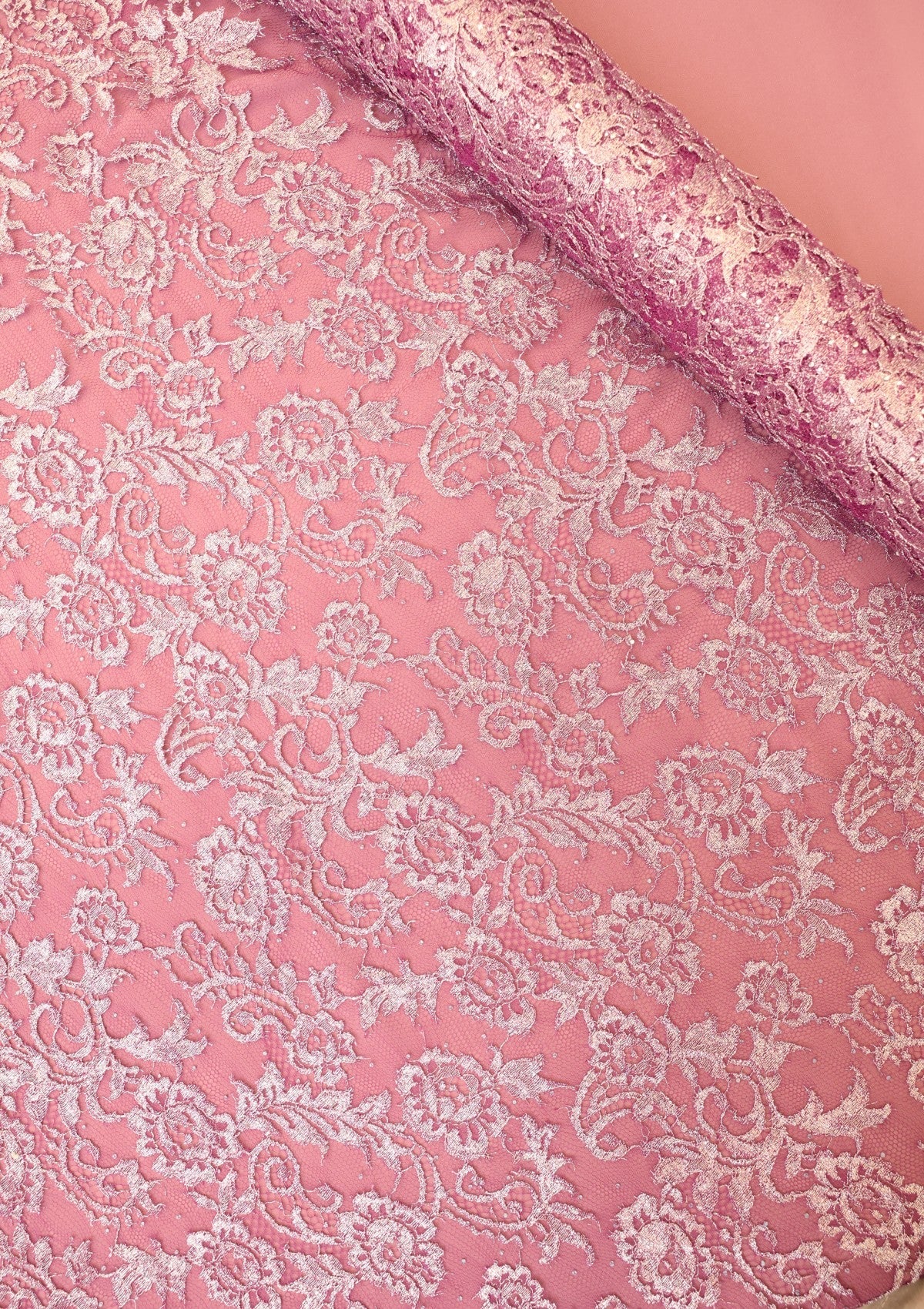 Chantilly Lace With Stone Work - FCE#444
