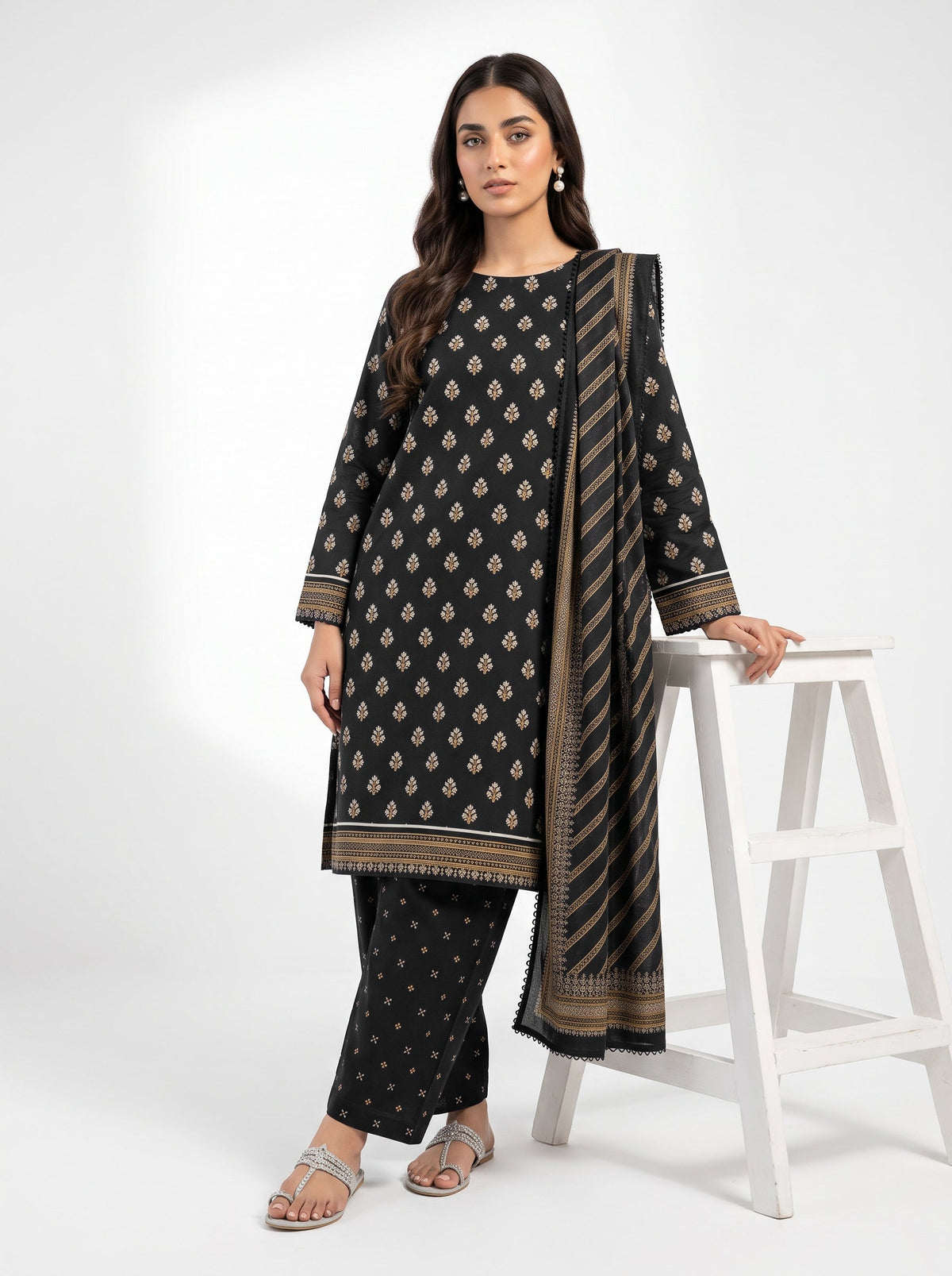 Bana Dora Linen - RB26#05 - BLACK