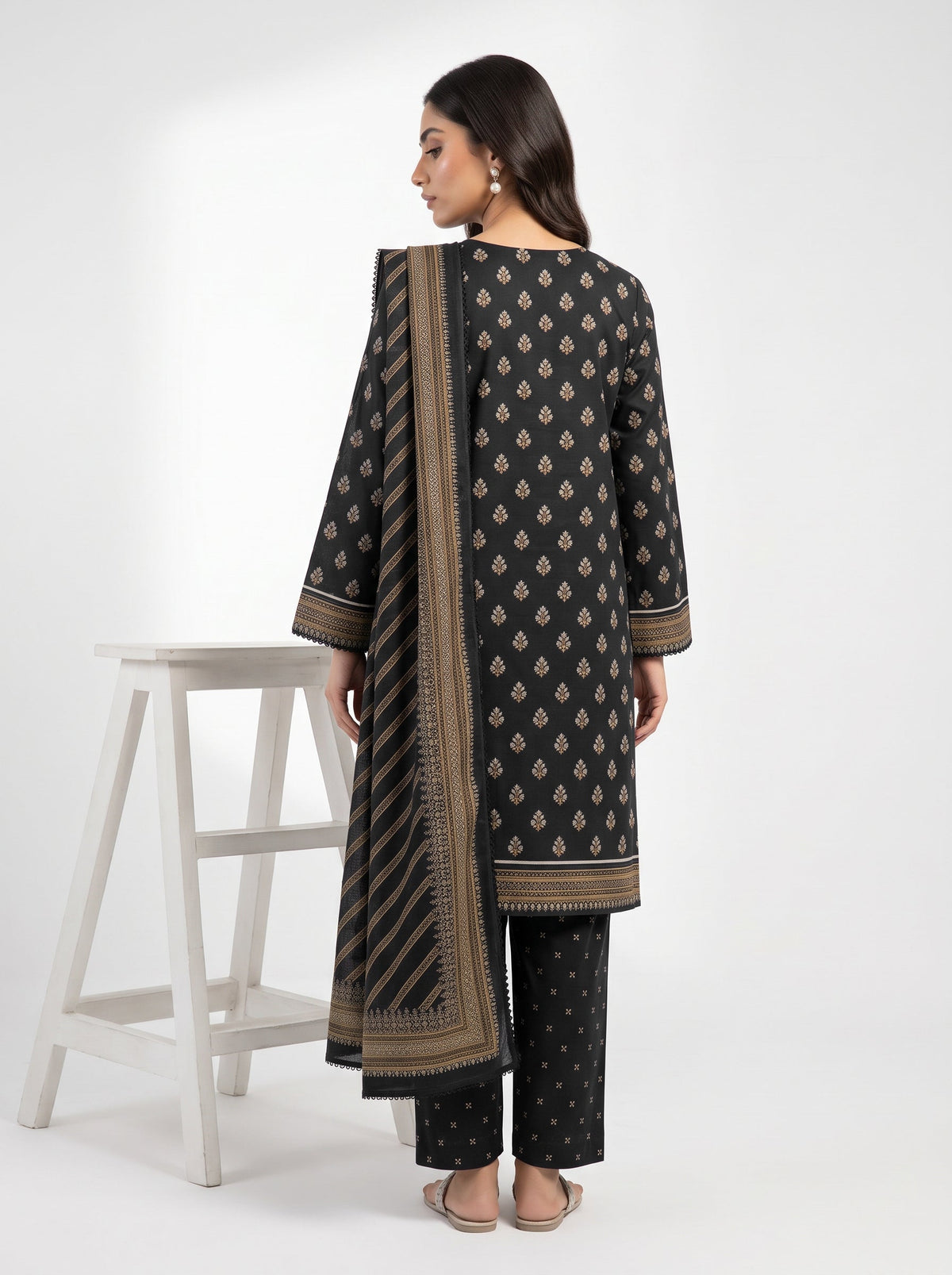 Bana Dora Linen - RB26#05 - BLACK